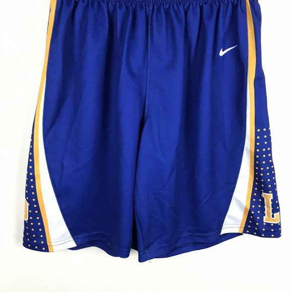 Nike Blue Basketball Shorts P L Medium - Picture 6 of 7